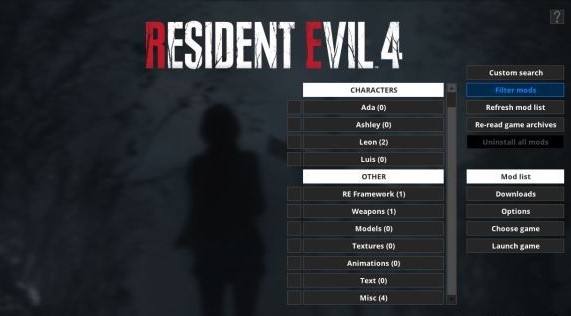 生化危机4重制版mod管理器