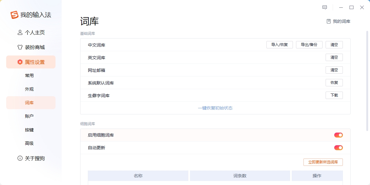 搜狗输入法精简版