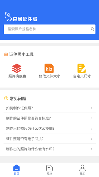 袋鼠证件照