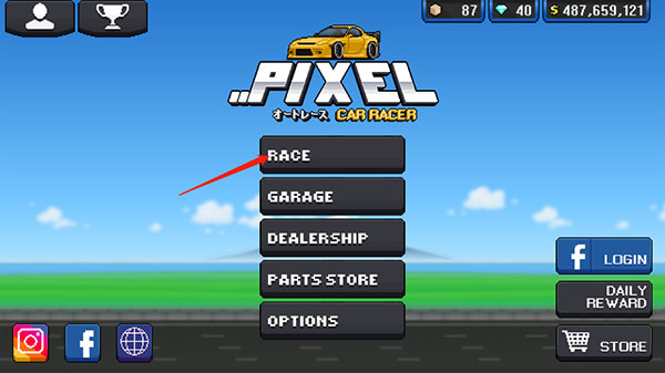 pixel car racer万匹马力版