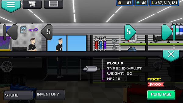 pixel car racer万匹马力版