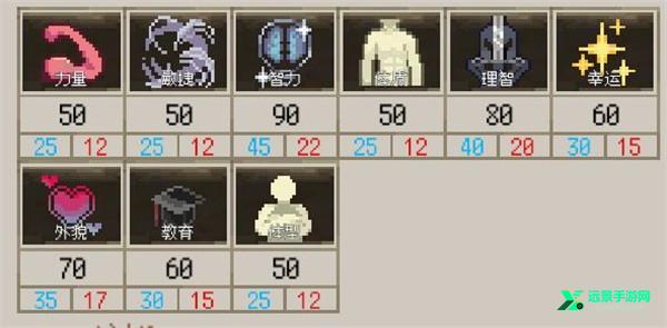 技能值/属性值截图1