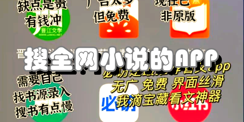搜全网小说的APP