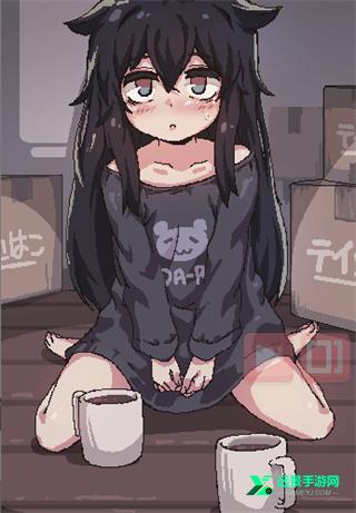 在阴暗的房间中和独孤的女孩子的物语中文直装版