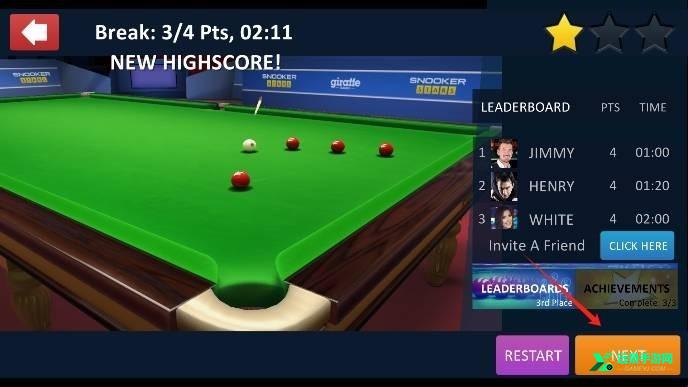 斯诺克之星截图