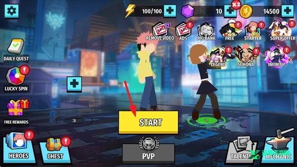 火柴人咒术回战手机版