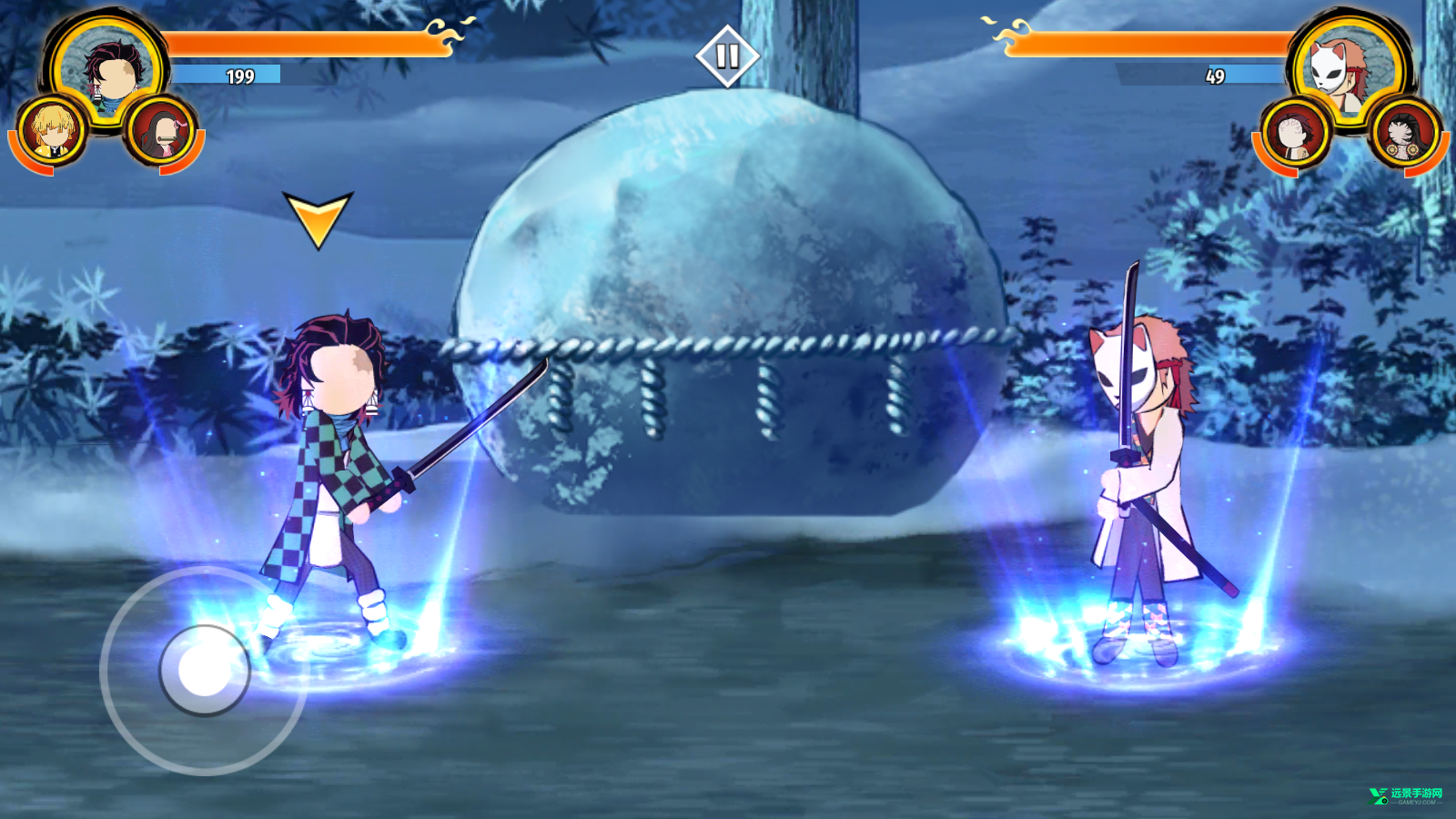 火柴人鬼灭之刃无限城