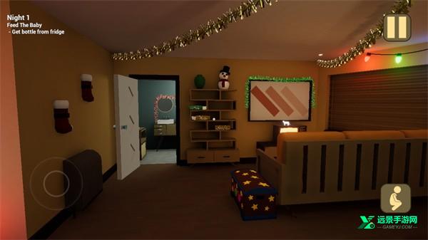 黄衣婴儿圣诞节版