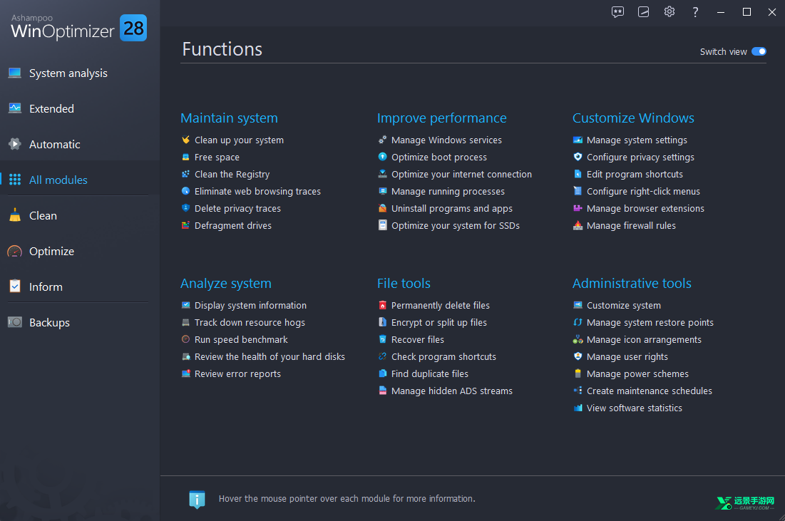 Ashampoo WinOptimizer