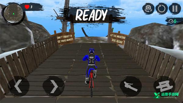 山地自行车速降游戏2d