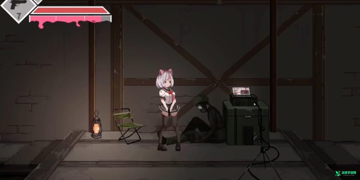 白毛少女大战僵尸圣诞节版