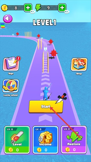 剑刃狂奔3D游戏