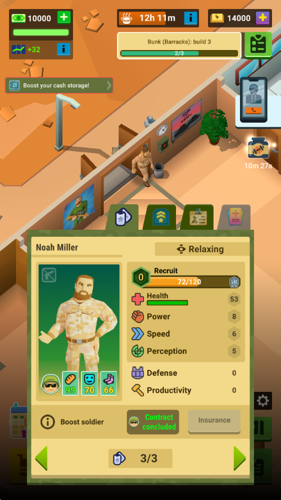 空闲部队陆军大亨中文版