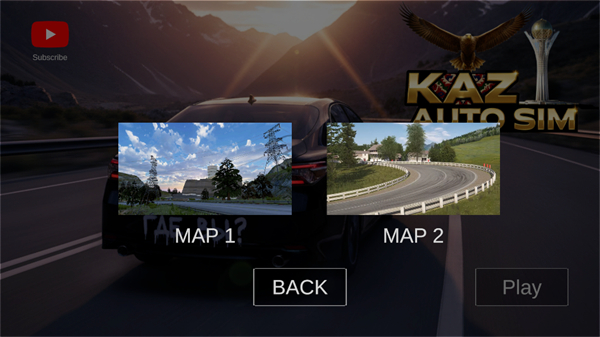 哈萨克斯坦汽车模拟器