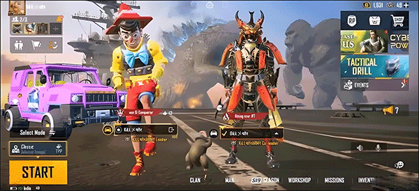 scarfall印度吃鸡