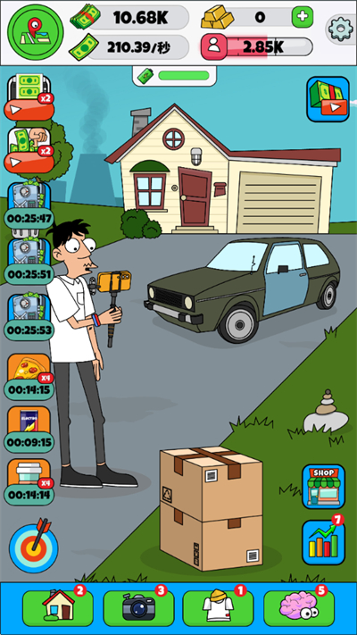 空闲博主模拟器