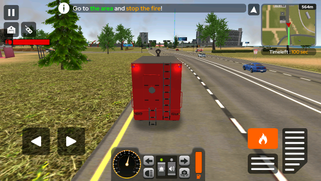 消防车消防小队手游