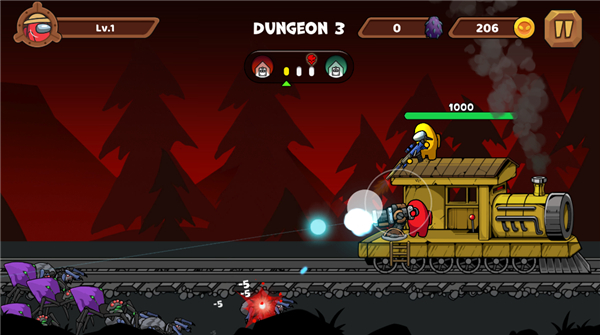 查尔斯小火车生存射击