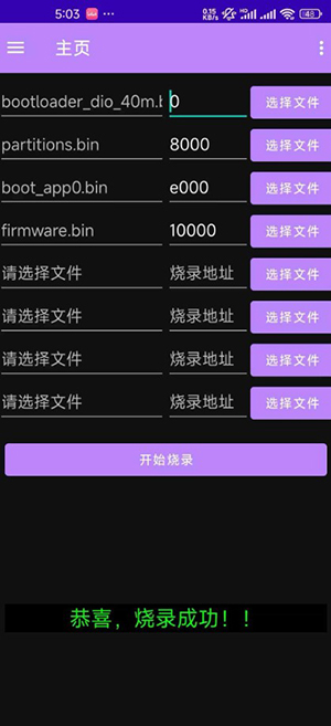 ESP烧录工具