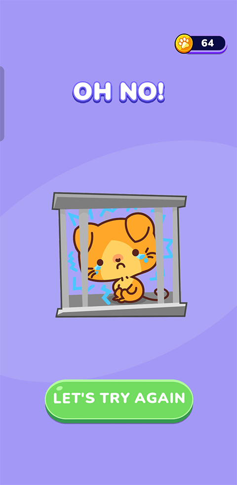 猫咪逃脱游戏